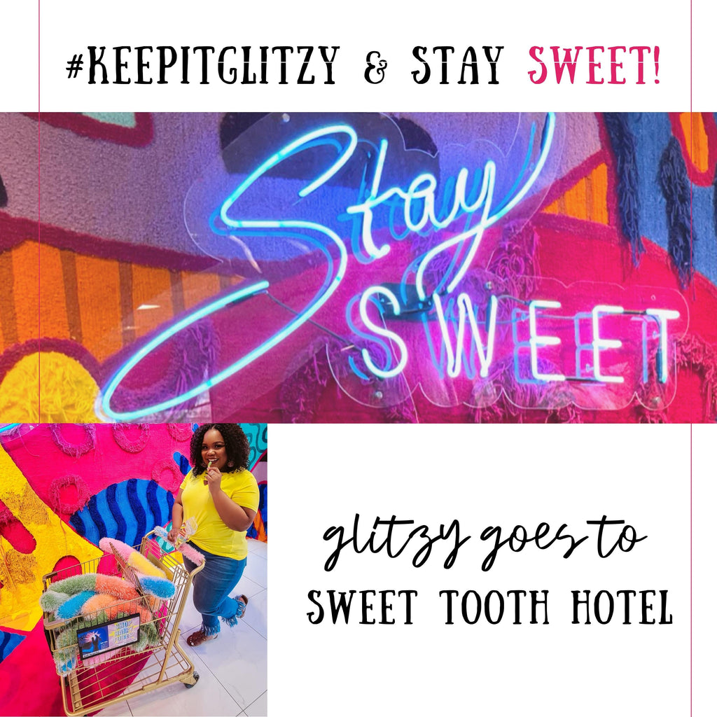 Glitzy Goes To Sweet Tooth Hotel