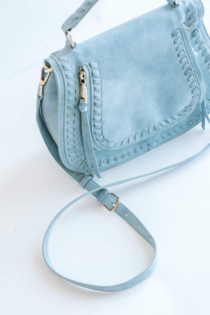 Glitzy Girlz Boutique Handbags ONE SIZE / BLUE Savannah | Blue Crossbody Purse