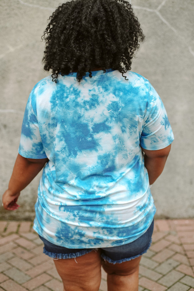Glitzy Girlz Boutique Head In The Clouds Top | Trendy Plus Size Top S-6X