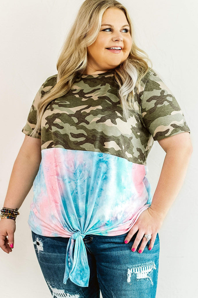 Glitzy Girlz Boutique Want To Be Top | Trendy Plus Size Top