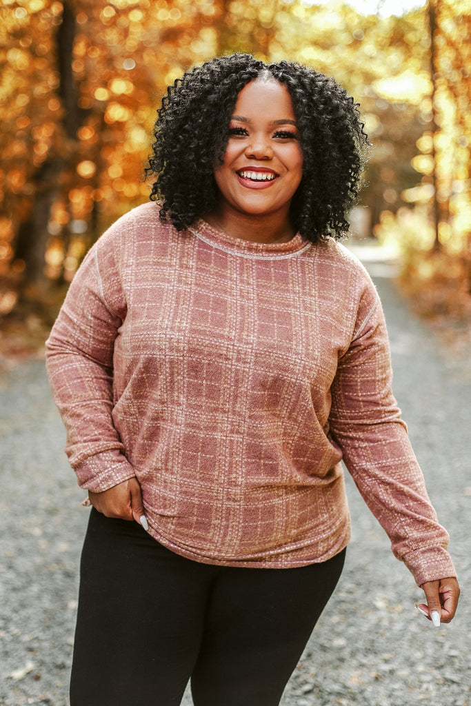 Glitzy Girlz Boutique Wind To The Sunset Sweater | Affordable Mustard Plus Size Sweater